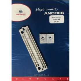 Kit 3 Pezzi Anodi di Zinco SUZUKI 150 - 250 Hp OS4337200-18%
