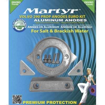 Set Zinc anodes for Volvo Penta 290 Engines N80607230226