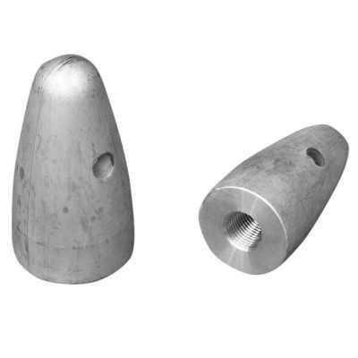 Anodo di zinco ad ogiva Volvo Penta 833915 Ø30mm N80607230720-10%