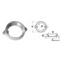 Anodo per VOLVO Penta Duo Prop Riferimento Originale 852182 N80607230722-10%