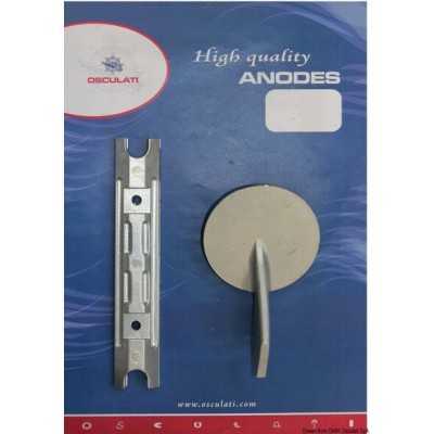 Kit 2 Pezzi Anodi di Zinco YAMAHA 60 - 90 Hp N80607030626-10%