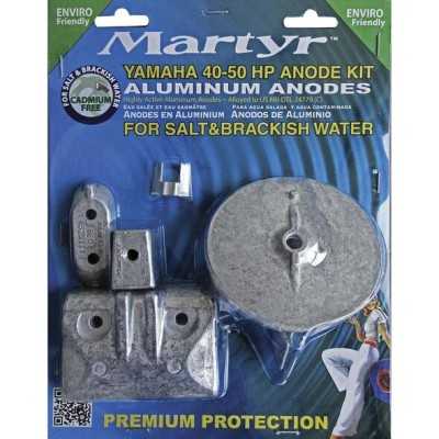 Yamaha 40-50 HP Zinc Anode Set N80607430402