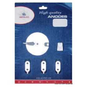 YAMAHA 40 - 60 Hp Kit Zinc Anodes 5 Pieces OS4335402