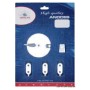 Kit 5 Pezzi Anodi di Zinco YAMAHA 40 - 60 Hp OS4335402-18%