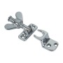 Chiusura portelli e ferma oblò in ottone cromato 40x20mm N60341505062-5%