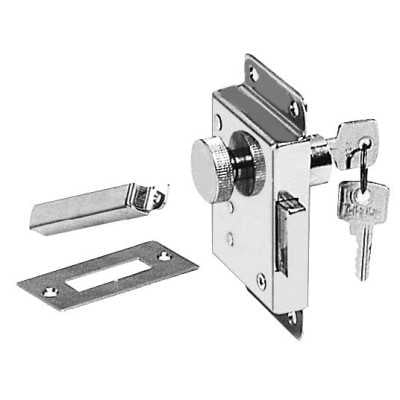 Chromium-plate brass cylinders lock - Left/30 OS3813210SX/30