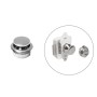 Pomello in ottone cromato per portelli fino a Ø23mm OS3818100-18%