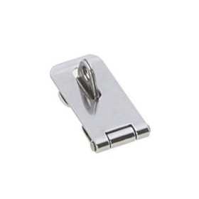 Cerniera in acciaio inox con foro per lucchetto 64x23mm Spessore 1,2mm OS3898100-0%