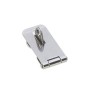 Stainless steel hinge with eye for padlock 64x23mm OS3898100