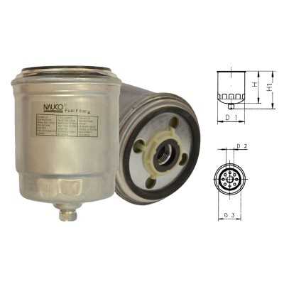 Filtro gasolio avvitabile FG38 N82051623024-20%