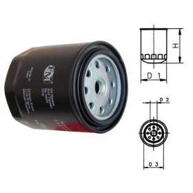 Oil filter - FO121 - Screwed N81951623025