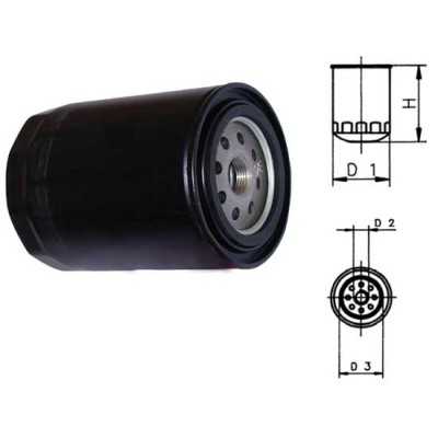 Oil filter - FO108 - Screwed N81951623027