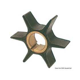 6 Blade impeller - Johnson/Envirude - 2 strokes N82152014063