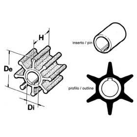 Impeller - Suzuky - 2 strokes N82152014084