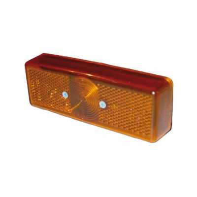 Clearance light orange retroreflector OS0202205