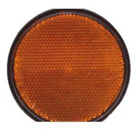 Adhesive orange catadioptric light 60 mm OS0202332