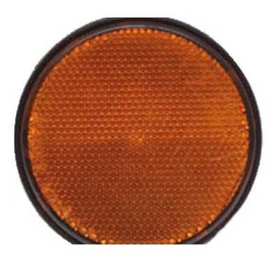 Adhesive orange catadioptric light 60 mm OS0202332