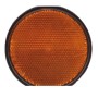 Adhesive orange catadioptric light 60 mm OS0202332