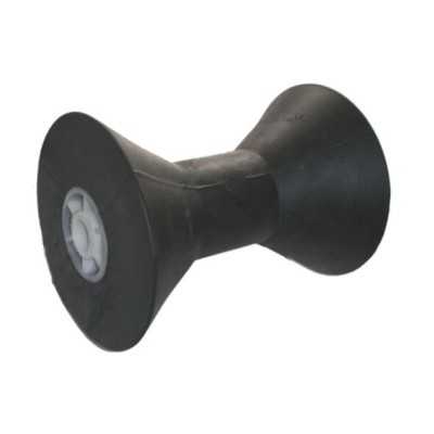 Central roller, black 205 mm Ø hole 25 mm OS0202912