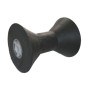 Central roller, black 205 mm Ø hole 25 mm OS0202912