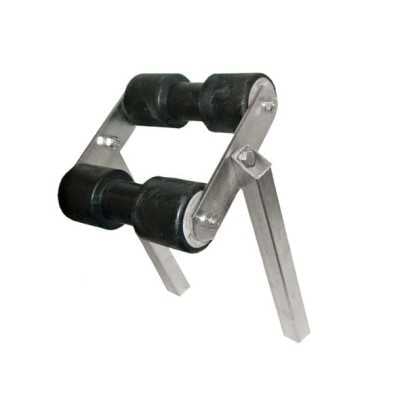 Central swinging roller pipe section 30 x 30 mm OS0203030