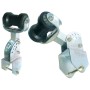 Rullo centrale reggichiglia con supporto regolabile Tubo quadrato 70x70 mm OS0203114-40%