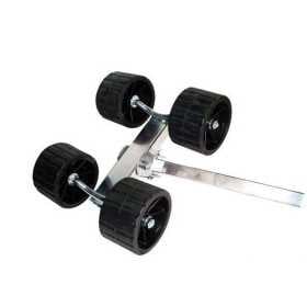 Double tilting side roller Square pipe raised 40 mm OS0203120