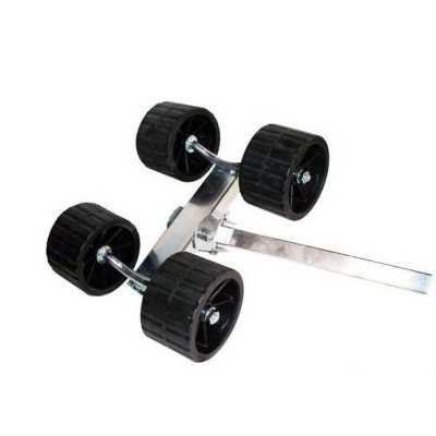 Double tilting side roller Square pipe raised 40 mm OS0203120