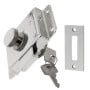 Chromium-plate brass cylinders lock Left/25 98x58mm N60341500528SX/25