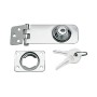 Stainless steel openable hinge lock with key 98x30mm N60341500524