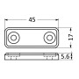 Chiusura magnetica fissaggio su piano Nera OS3810743-18%