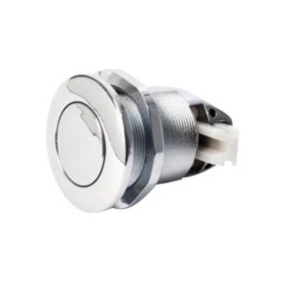 Scrocco a pulsante in zama cromata per chiusura sportelli 42/31x25mm OS3817900-18%