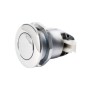 Scrocco a pulsante in zama cromata per chiusura sportelli 42/31x25mm OS3817900-18%