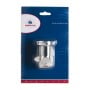 Scrocco a pulsante in zama cromata per chiusura sportelli 42/31x25mm OS3817900-18%