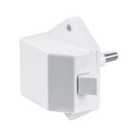 Scrocco a pulsante Self-Latching in nylon bianco per chiusura portelli OS3818240-18%