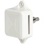 Scrocco a pulsante Medium in nylon bianco per chiusura portelli OS3818250-0%