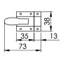 Chiusura a scatto in acciaio inox Base 48x37mm OS3819000-18%