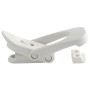 Technopolymer Locker latch with padlock holder OS3820850