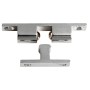 DeLuxe doorstep ratchet 49x8mm Chromed brass OS3853349