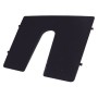External conical transom pad L450xH360mm Black colour LZ195139