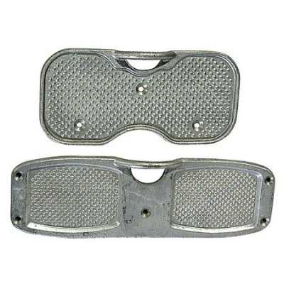 Aluminium transom plate 200x95cm MT4712309