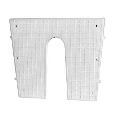 Piastra salva poppa angolata in plastica 420xH340mm N81112802045B-5%