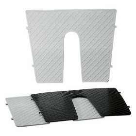External transom pad with opening L450xH360mm White colour N81112804936B