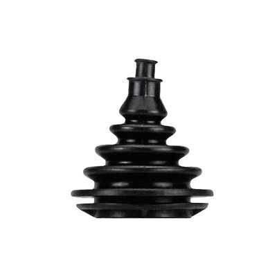 Black ABS fairlead ring nut with rubber bellows N82354302045