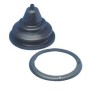 Ghiera passacavi D.152 mm H.110 mm Bianco N82354302048B-5%