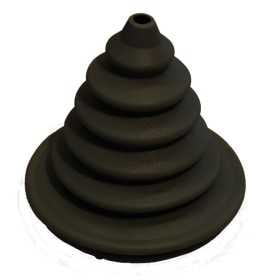 Cuffia passacavo ad incastro D.103 mm H109 mm Nero N82354302049N-5%