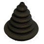 Cuffia passacavo ad incastro D.103 mm H109 mm Nero N82354302049N-5%
