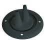Ghiera passacavi in ABS con 2 Fori Ø105mm H52mm Nero N82354302053N-5%
