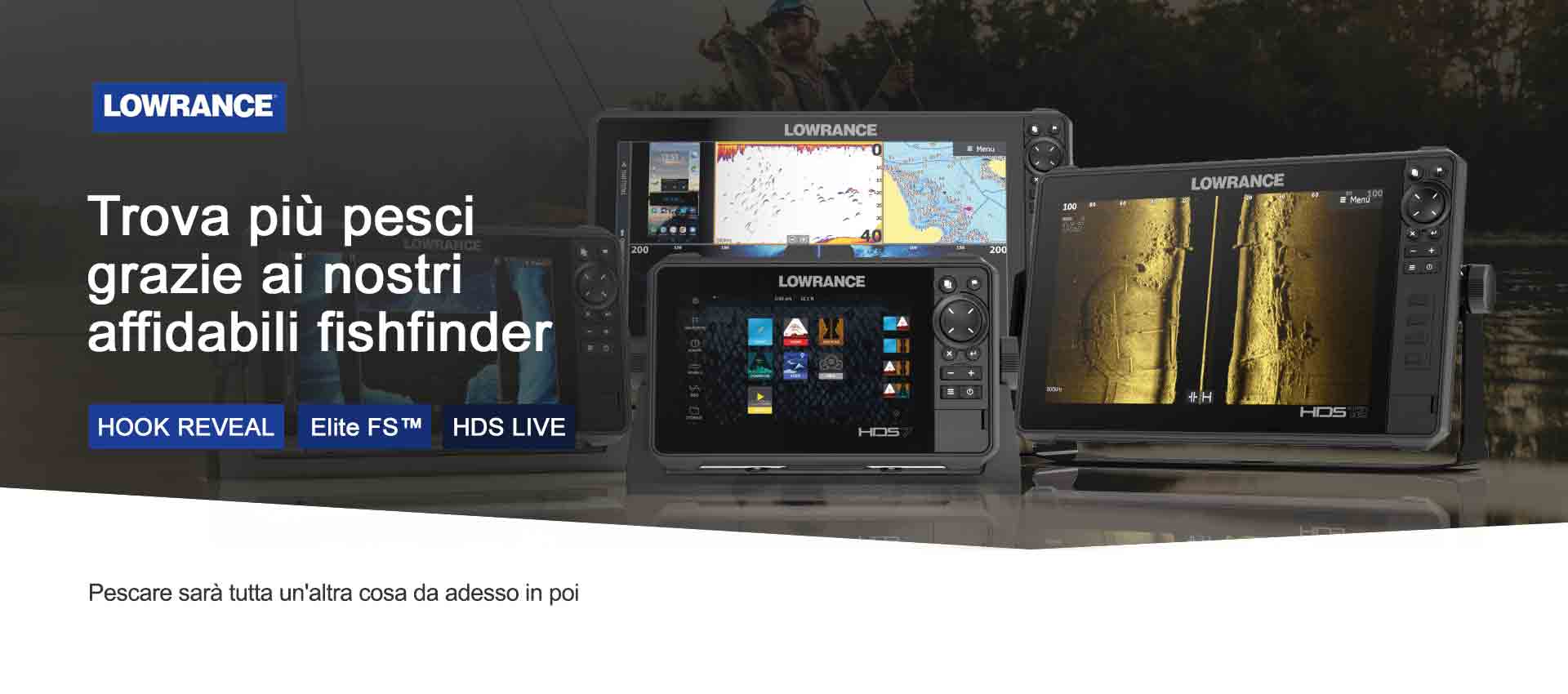 LOWRANCE GPS Ecoscandagli Multifunzione Radar