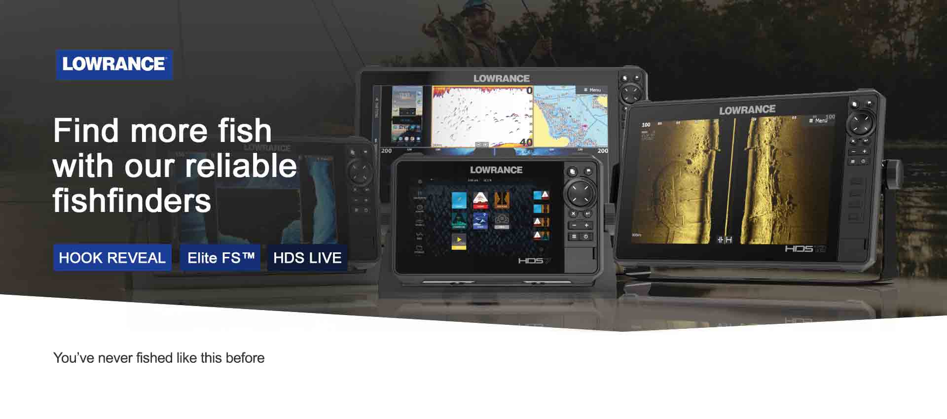 LOWRANCE Fishfinders GPS Multifunction RADAR